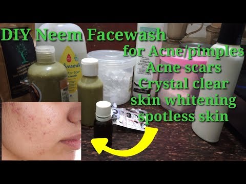 #NeemFacewash: DIY Neem Rice facewash/body wash for acne, scars, crystal clear skin, skin whitening