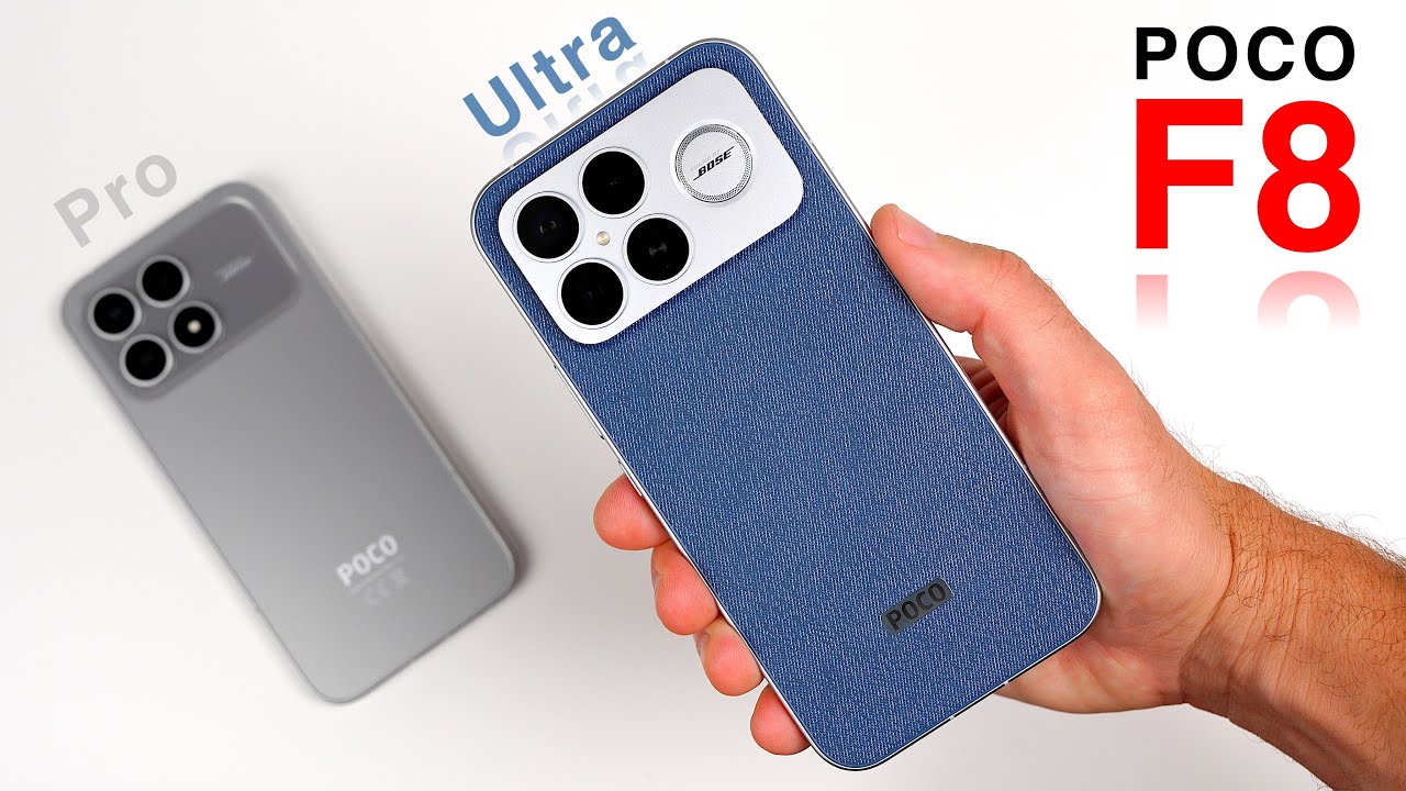POCO F8 Pro против POCO F8 Ultra: не сделайте неправильный выбор!
