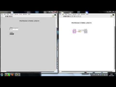 Propiedad String Length LabView
