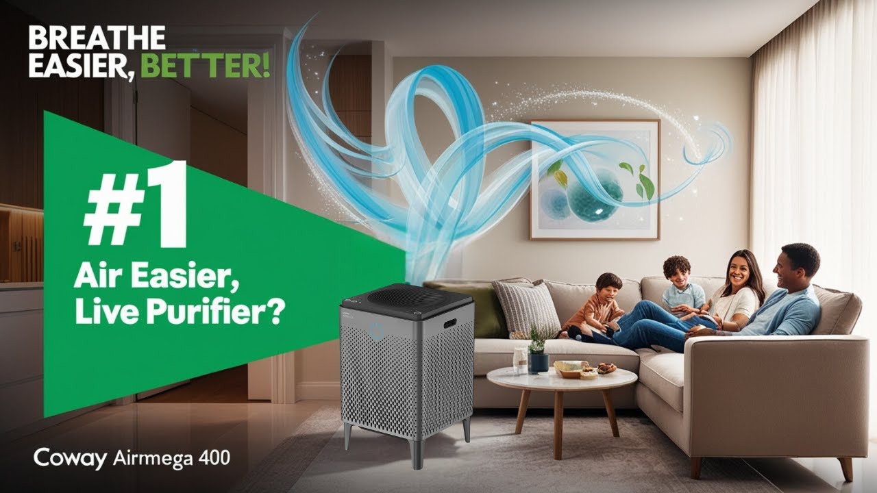 Coway Airmega 400 Smart Air Purifier Review: The Ultimate Solution for Clean Air! 🌿