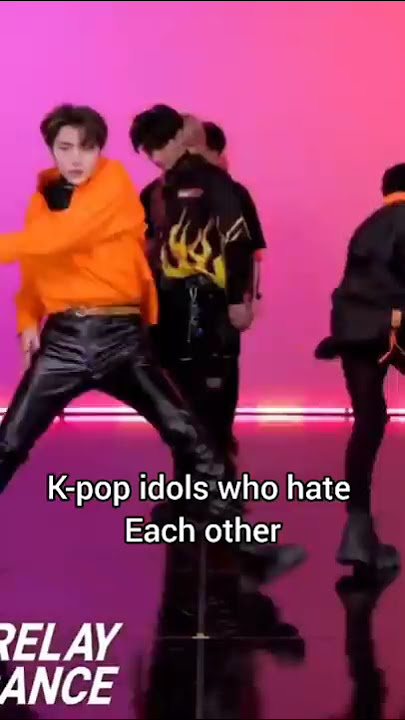 k-pop idols who hate each other