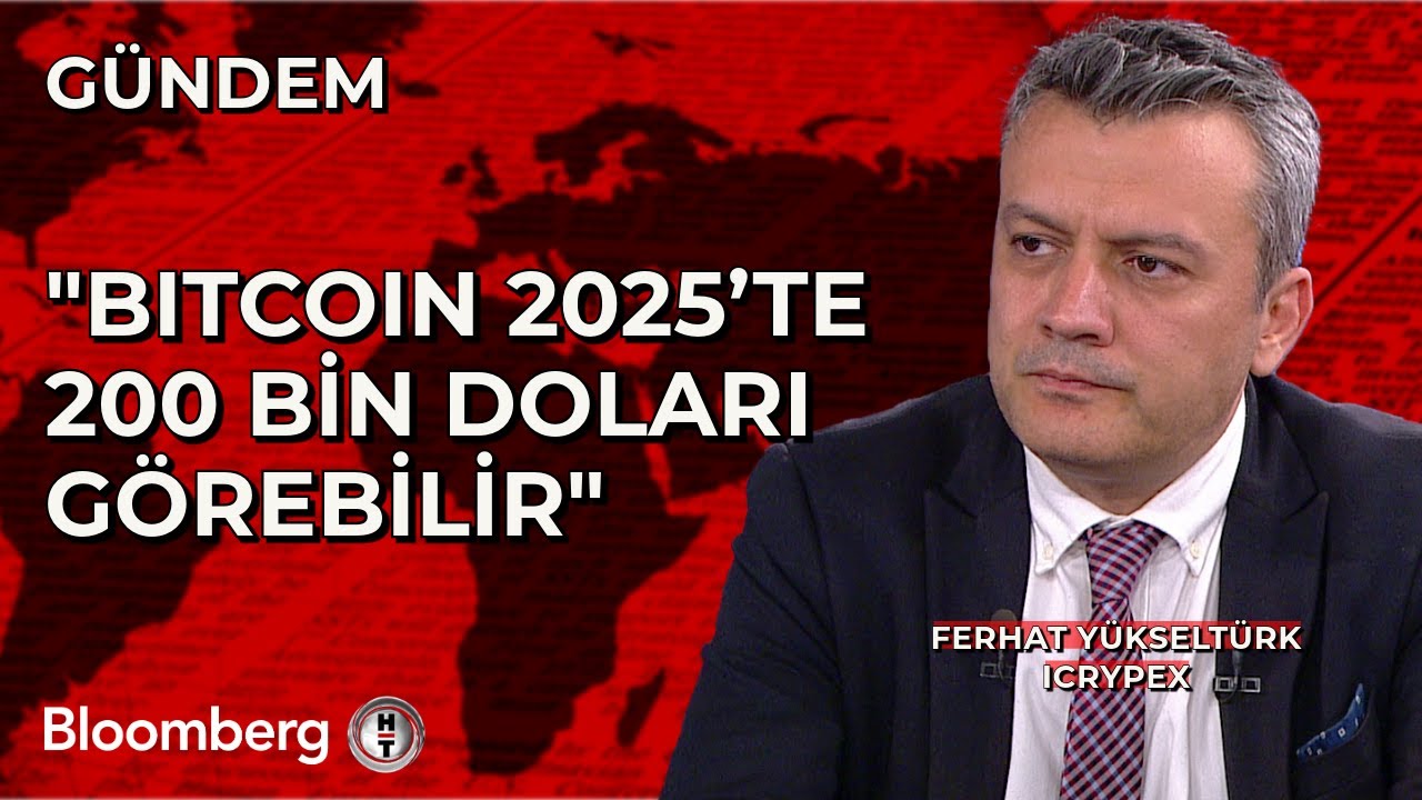 #Bitcoin 2025’te 200 bin doları görebilir | Icrypex - Ferhat Yükseltürk