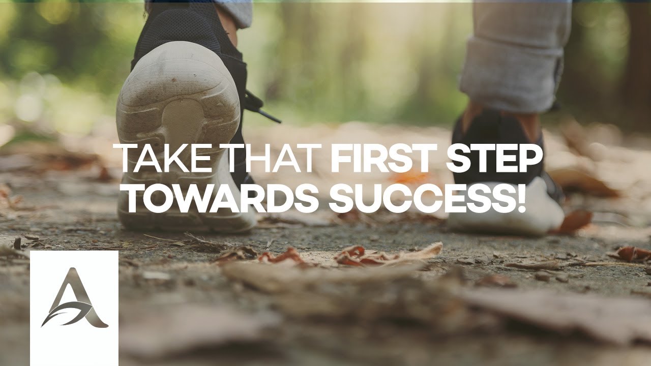 Take that FIRST STEP towards success! 🌟 - YouTube