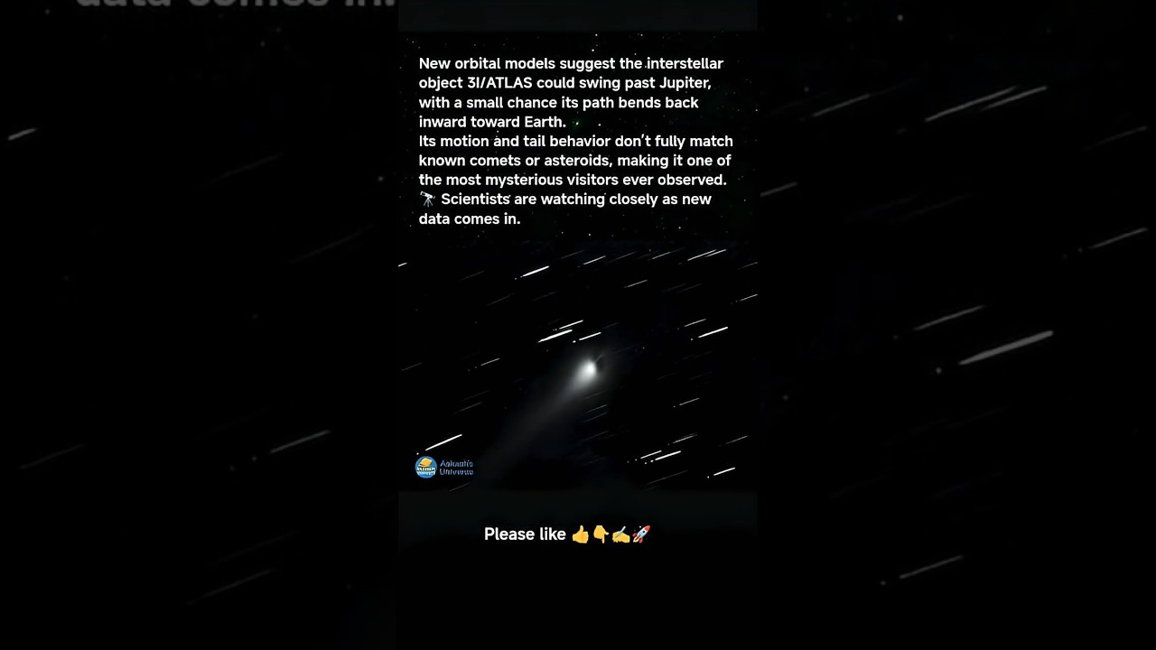 BREAKING 🚨 Interstellar Object 3I/ATLAS May Change Course!