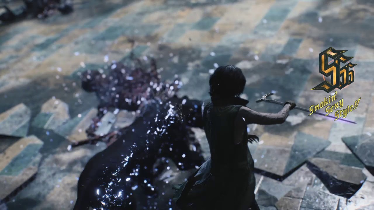 Devil May Cry 5 Mission 7 Hell and Hell S rank (easy strategy)