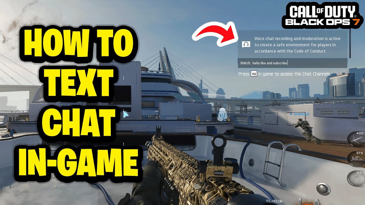 How To Text Chat In-Game On COD Black Ops 7 on PC - Fastest Guide - YouTube