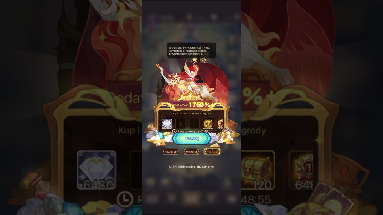 AFK Arena | 77-60 | 1051 level