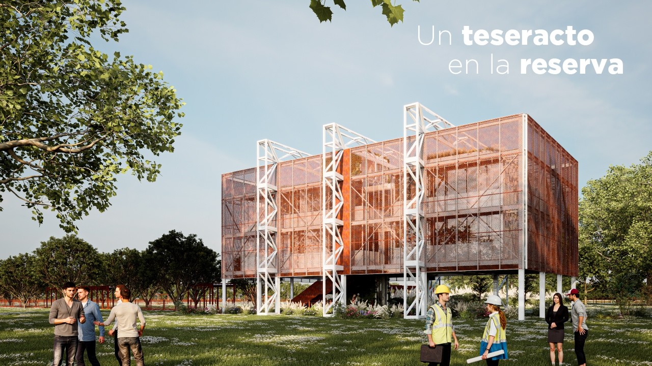 Un Teseracto en la Reserva Van der Hammen: Van Biotess