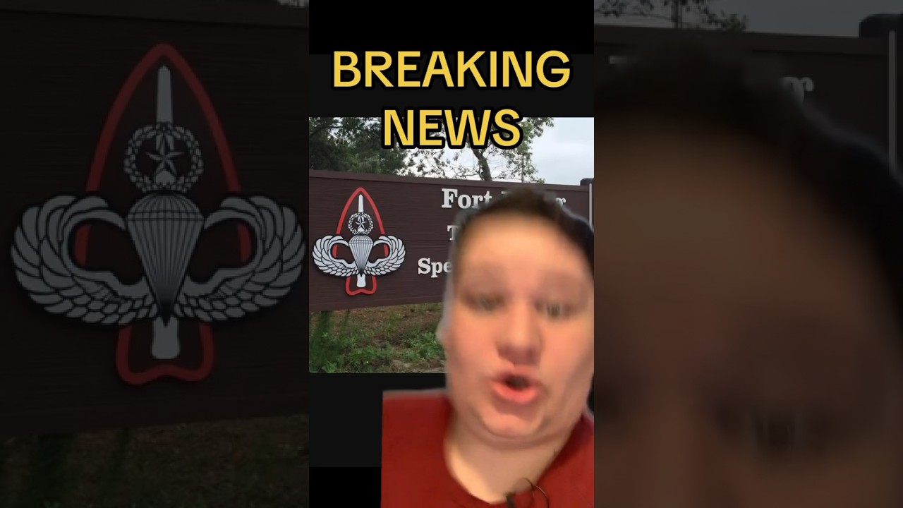 BREAKING NEWS FORT BRAGG NOW FORT LIBERTY 