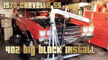 1970 chevelle engine build and install