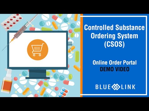 Controlled Substance Ordering System (CSOS) - Pharma ERP [DEMO]