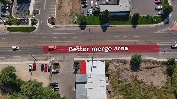 Zipper Merge - How to keep traffic moving