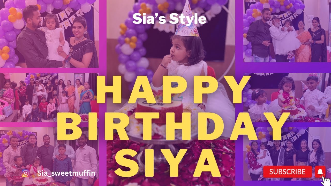 Kids Birthday Celebration Ideas Sia s Style YouTube kids-birthday-celebration-ideas-sia-s-style-youtube