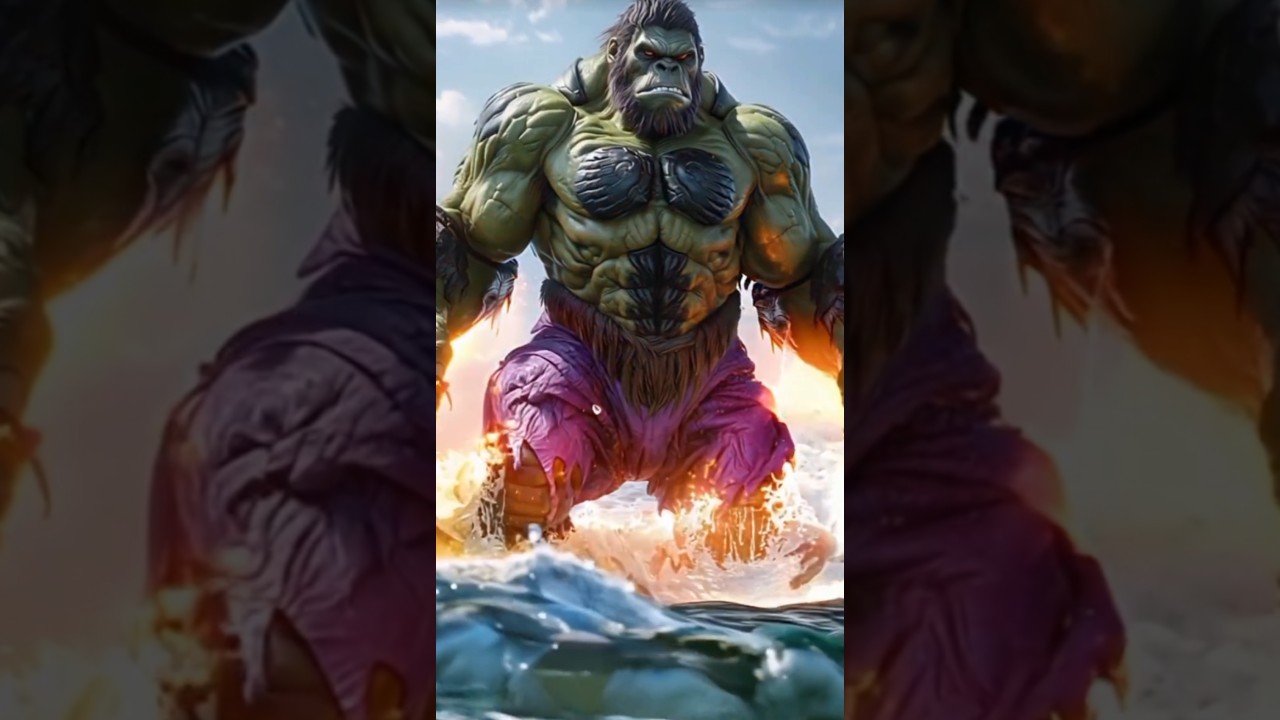 Hulk vs Gorilla | Hybrid Ideas for viewers 
