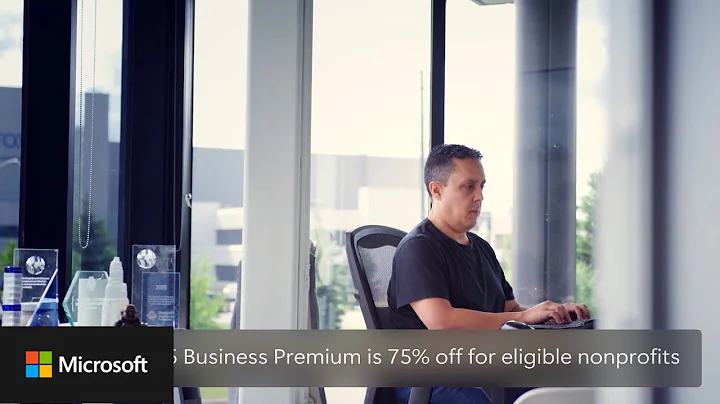 Microsoft 365 Business Premium is 75% off for eligible nonprofits