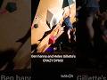ben Hanna and Helen Gillette's CRAZY DYNO! @NorthMassBoulder @Hanna_smash #bouldering