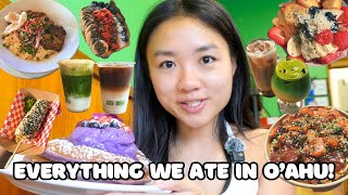 Everything I Ate & Drank in Oahu: Hidden Gems & Must-Visit Local Businesses! | Honest Reviews Only!