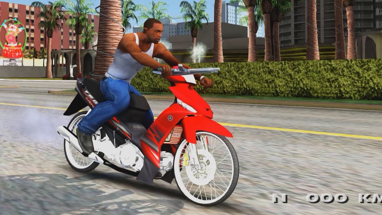 Yamaha Vega ZR GTA San Andreas 1440p 27K YouTube