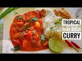 Tropical duck red thai curry  tropical duck  thai red curry  red duck curry  easy thai curry