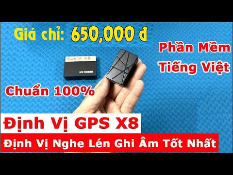 Video thiết bị định vị X8 - tổng kho sỉ máy định vị nghe lén... - youtube