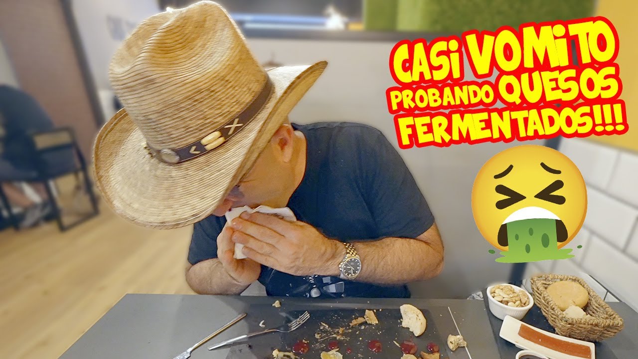 casi VOMITO en una DEGUSTACIÓN EXTREMA de QUESOS FERMENTADOS....