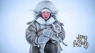 Eine junge Frau rettete allein ein gefrorenes Rehkitz bei-71°C in Jakutien Ein wundersames Überleben