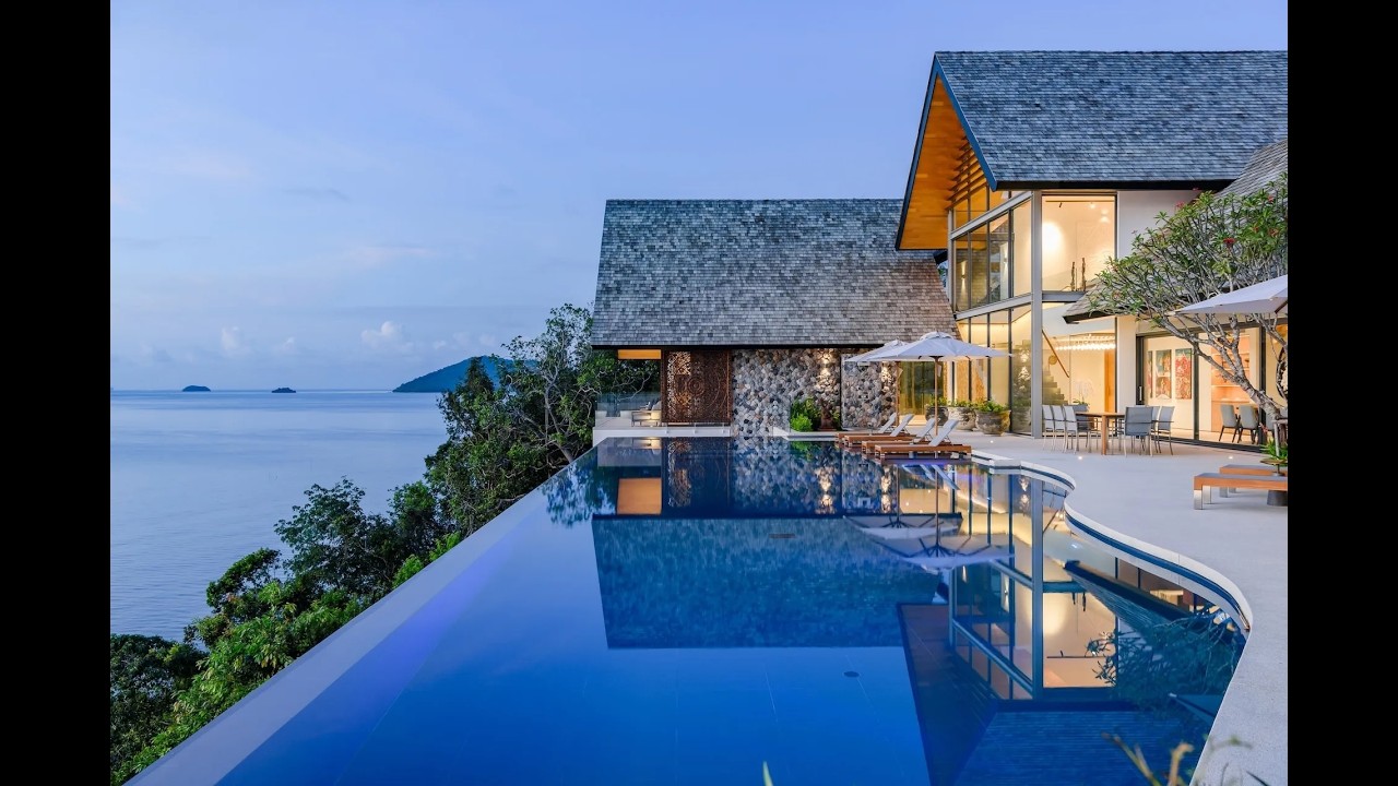 Elevated Waterfront Villa in Pa Klok, Phuket | JamesEdition