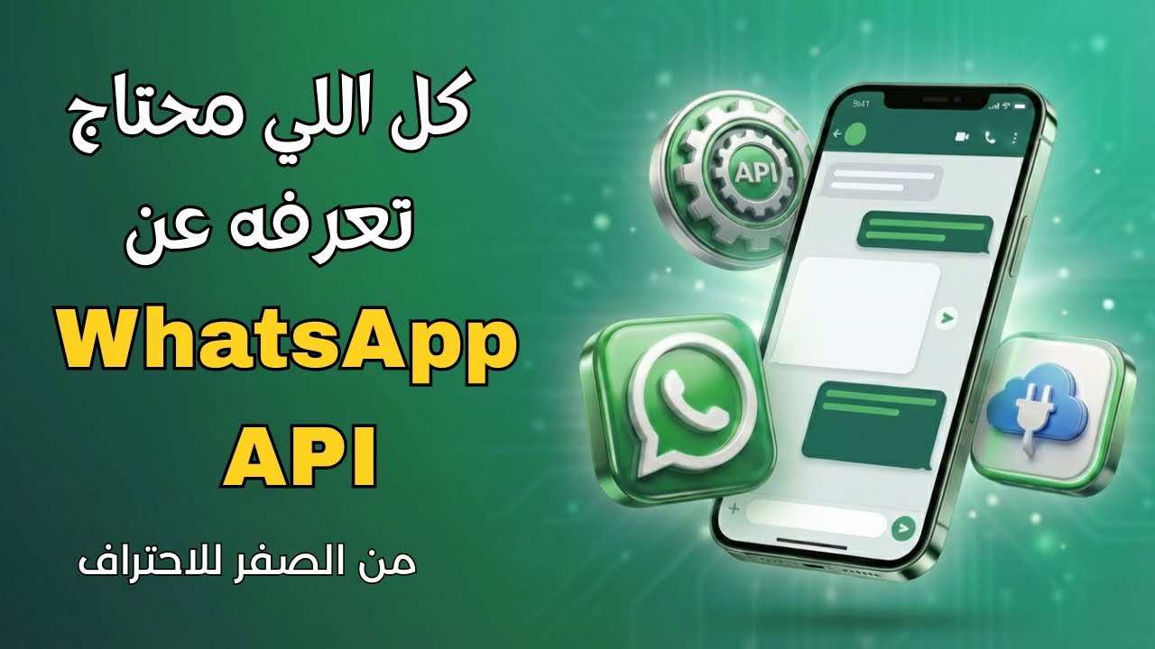 كل اللي محتاج تعرفه عن WhatsApp API 🔥 | شرح كامل من الصفر للاحتراف 💬🤖