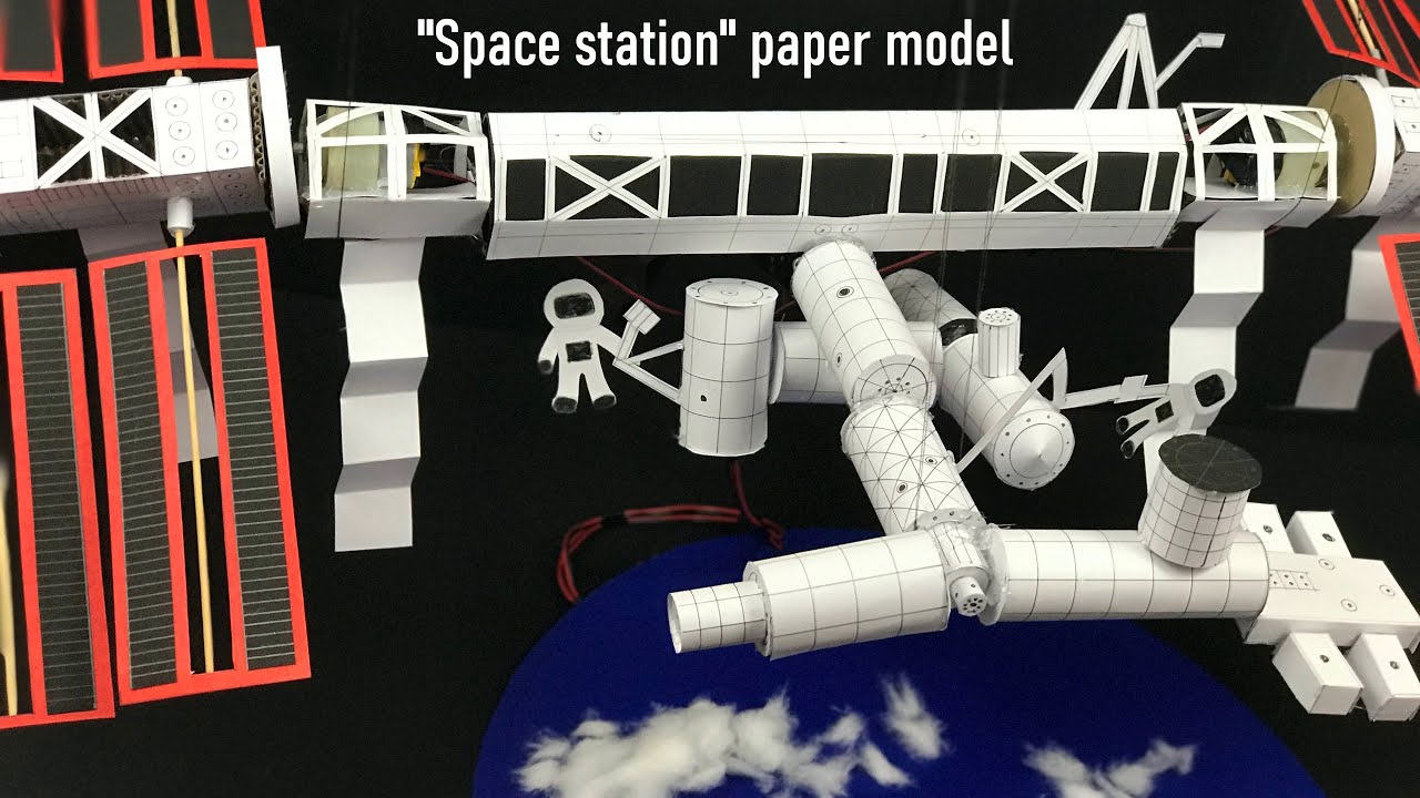 Models Of A Space Station Models