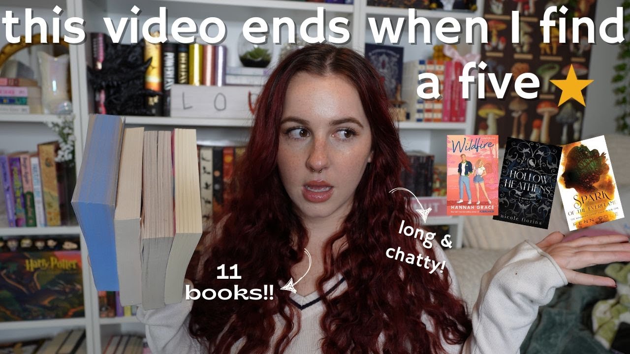 Reading Random Books Until I Find a 5-Star Read | Using my TBR Jar