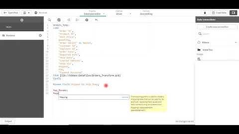Qlik Sense - Rename statement