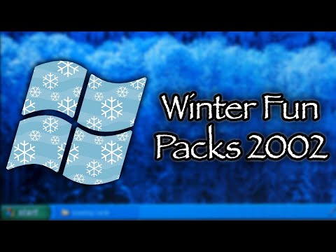 Windows XP Winter Fun Packs 2002 An MJD Christmas
