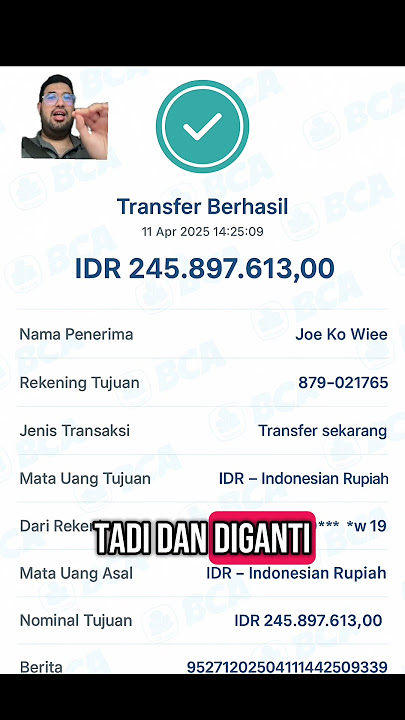 Bukti transfer BCA palsu cuma 1 menit?! AI sudah gila, harap waspada! #letstalk