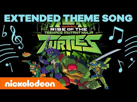 Rise of the Teenage Mutant Ninja Turtles EXTENDED THEME SONG 🐢 | #TurtlesTuesday