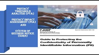 Relationship Between Information System PTA, PIA and System of Records Notice (SORN) - SP 800-122.