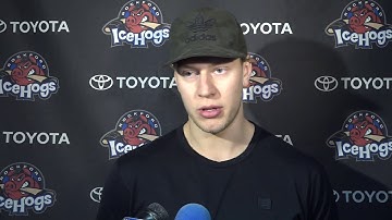 IceHogs Exit Interview Day: Victor Ejdsell 4/16/19