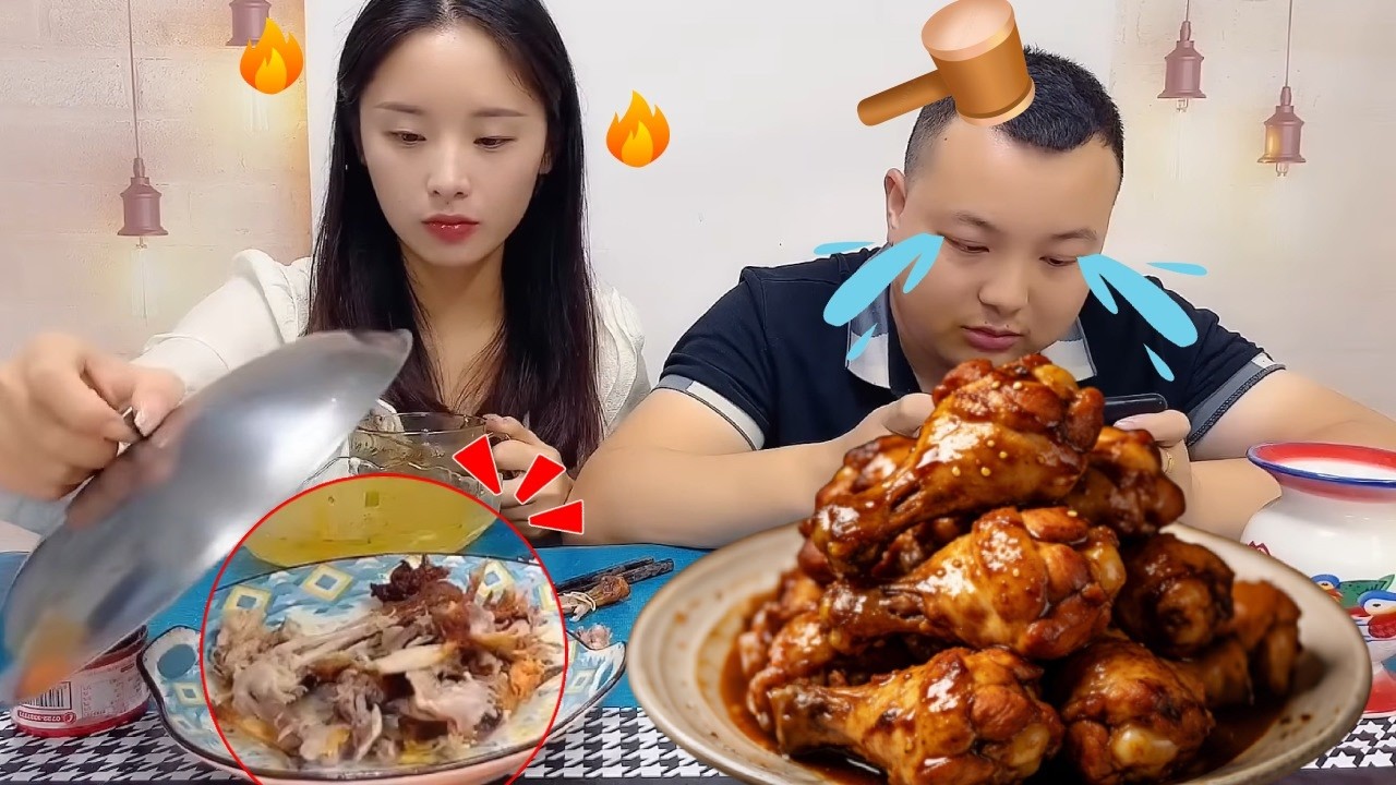 蠢老公宣称自己不饿却趁我不在将我准备的午饭全部吃光？实在太过分了我直接给他一脚伺候他