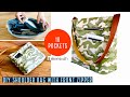 DIY BAG/SHOULDER-CROSSBODY-ORGANIZER ZIPPER BAG/TOTE BAG /BOLSA DIY/RECYCLING/EASY TUTORIAL/กระเป๋า