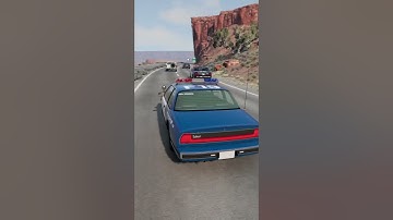 How To Set Up A Realistic Police Chase In BeamNG.drive