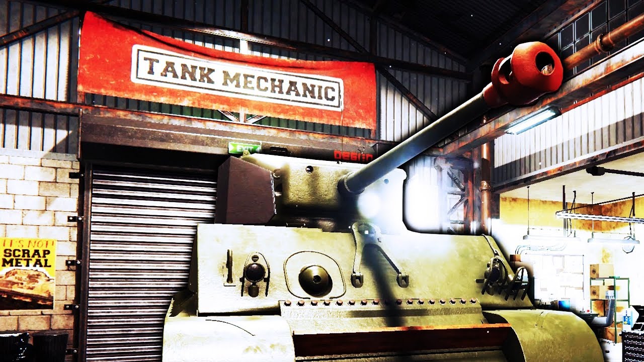 Demon Jeep Tries to Kill Me During Tank Excavation - Tank Mechanic  Simulator - Let's Game It Out - YouTube