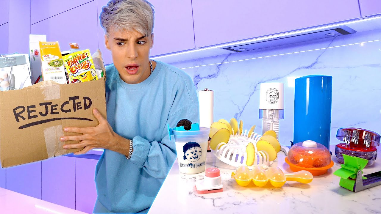 I tested the Food Gadgets REJECTED from my VIDEOS | Raphael Gomes