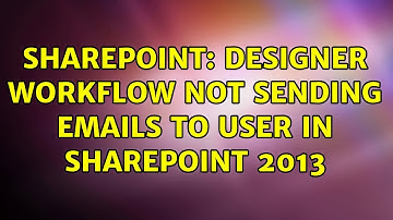 Sharepoint: designer workflow not sending emails to user in sharepoint 2013