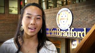 Pitt Bradford student Maya Bingaman