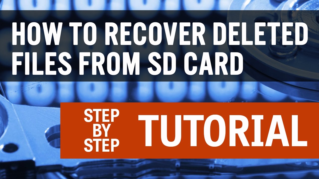 recover files from sd card