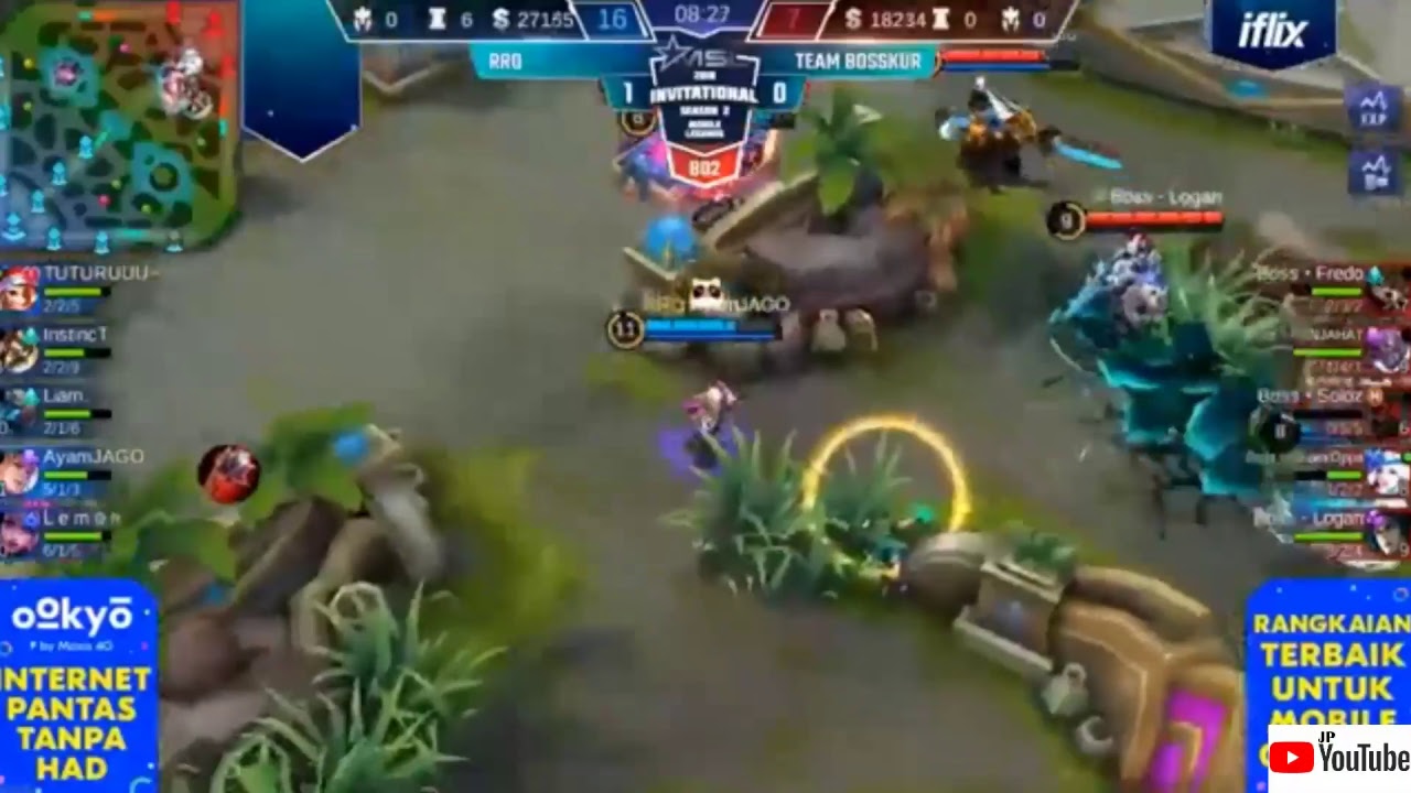 LIVE MSL RRQ O2-ID VS TEAM BOSSKUR-MY