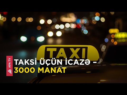 Taksi fəaliyyəti üçün yeni dövlət rüsumları – APA TV