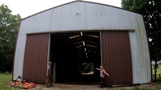 Horse Barn Tour and Cleanup