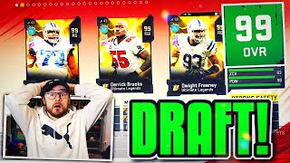 SO MANY LTD TIME PLAYERS!! MY FIRST 99 OVERALL MUT DRAFT!!