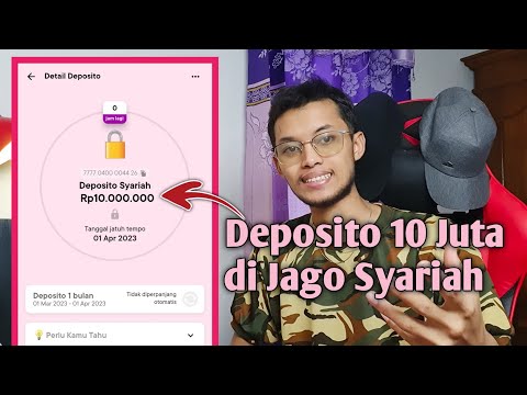 Hasil Deposito 10 Juta di Bank Jago Syariah Selama 1 Bulan !