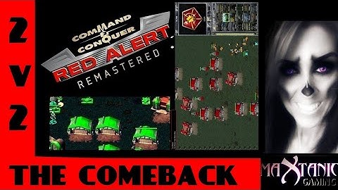 2 on 2 Command & Conquer Red alert Remastered PRO STEROID Come Back!